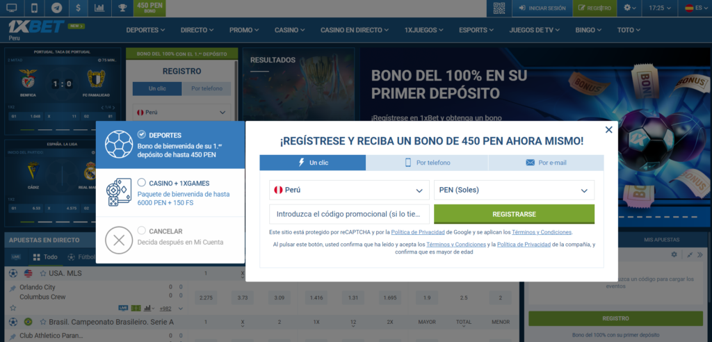 COMO REGISTRARSE EN 1XBET